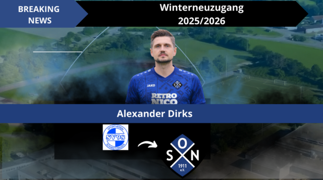 Winterneuzugang: Alexander Dirks ❄️⚽️
